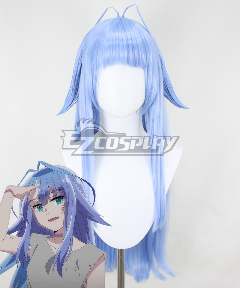 As a Reincarnated Aristocrat, I'll Use My Appraisal Skill to Rise in the World Charlotte Wraith Blue Cosplay Wig