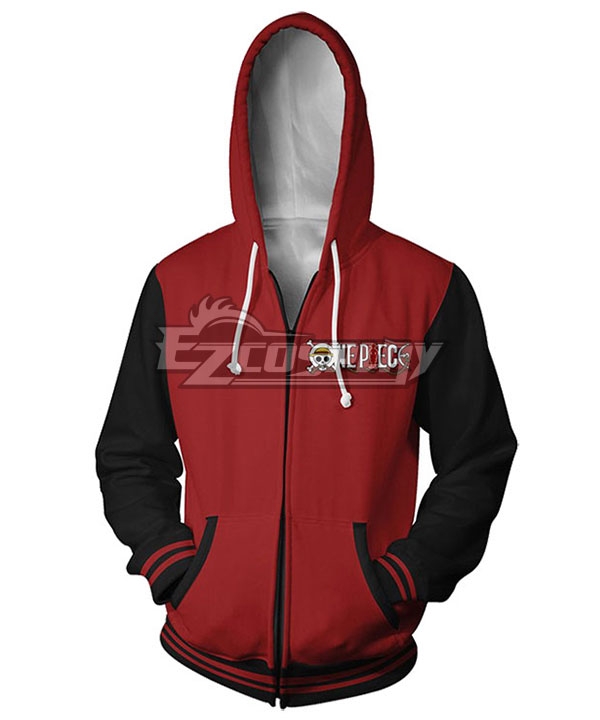 One Piece Luffy Coat Hoodie Cosplay Costume