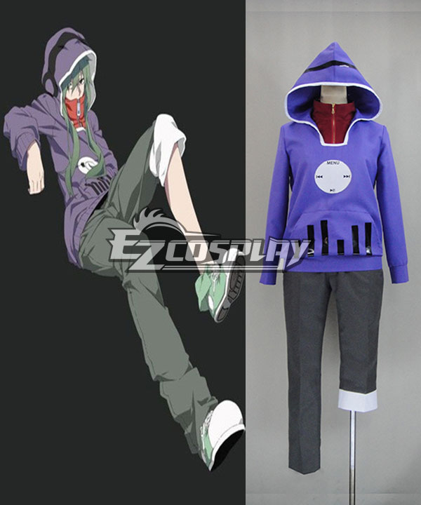 Mekakucity actors Kagerou Project KIDO TSUBOMI Purple Cosplay