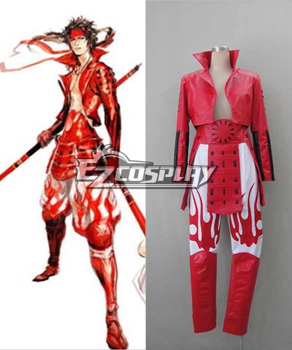 Devil Kings Sengoku Basara Yukimura Sanada Cosplay Costume