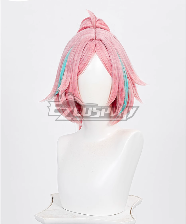 Honkai: Star Rail Rappa Pink Cosplay Wig