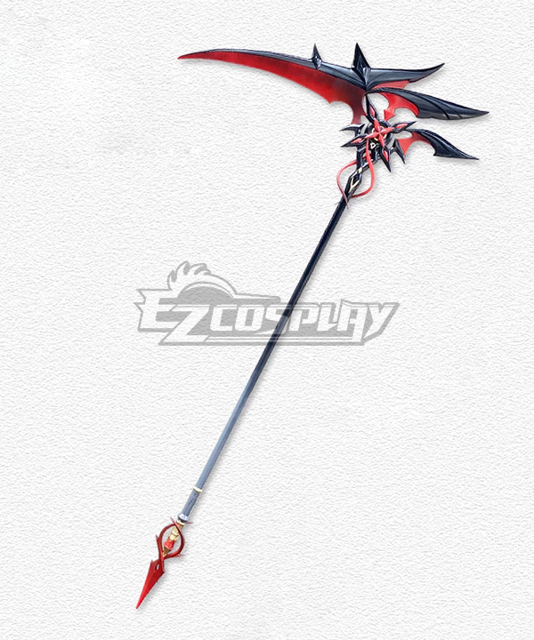 Genshin Impact Arlecchino Weapon Scythe Cosplay Weapon Prop