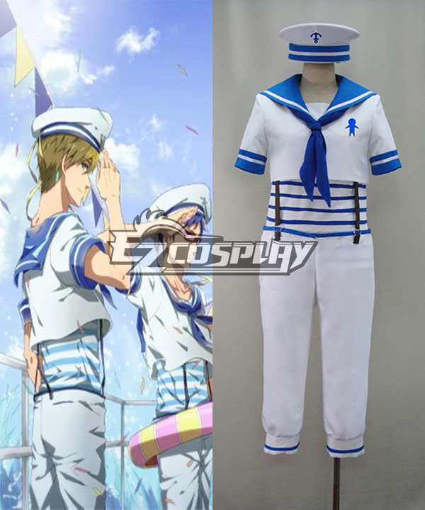 

Free! Iwatobi Swim Club Haruka Nanase Sailor Suit Cosplay Costume