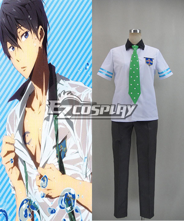 

Free!Iwatobi Swim Club Gō Matsuoka Iwatobi High School Cosplay Costume Uniform