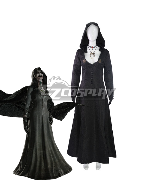 Resident Evil 8 Village Vampire Daughters Bela Daniela Cassandra Dimitrescu Halloween Cosplay Costume - Simple Version