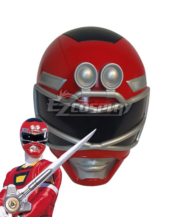 Power Rangers Turbo Red Turbo Ranger Helmet Cosplay Accessory Prop