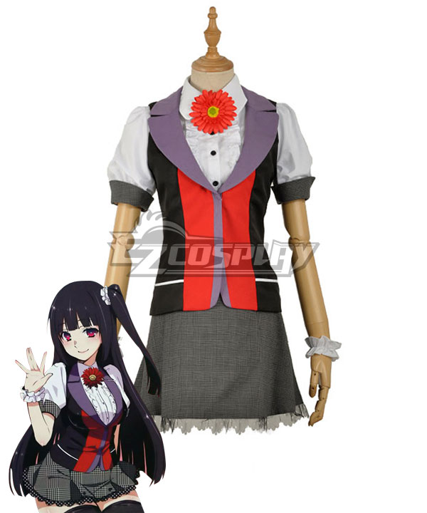 Kakegurui Yumeko Jabami Idol Cosplay Costume