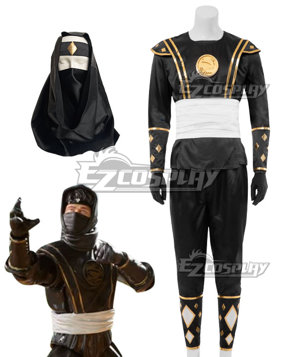Power Rangers Black Ninjetti Ranger Black Ninja Ranger B Edition Cosplay Costume