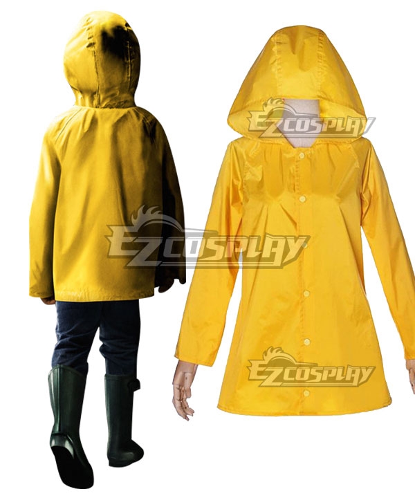 2017 New Stephen Kings It Georgie Denbrough Yellow Raincoat Cosplay Costume
