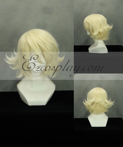 

TIGER & BUNNY Origami Cyclone Yellow Cosplay Wig-228A
