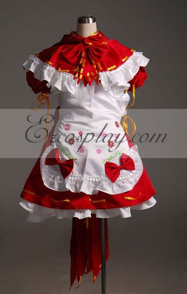 

Vocaloid Miku Red Maid Cosplay Costume-Advanced Custom