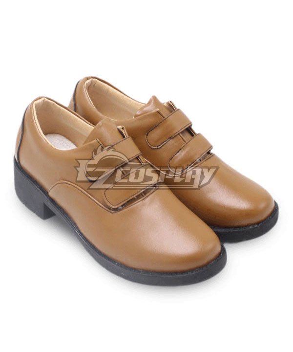 Pokemon Violet Male Female Protagonist Brown Cosplay Shoes
