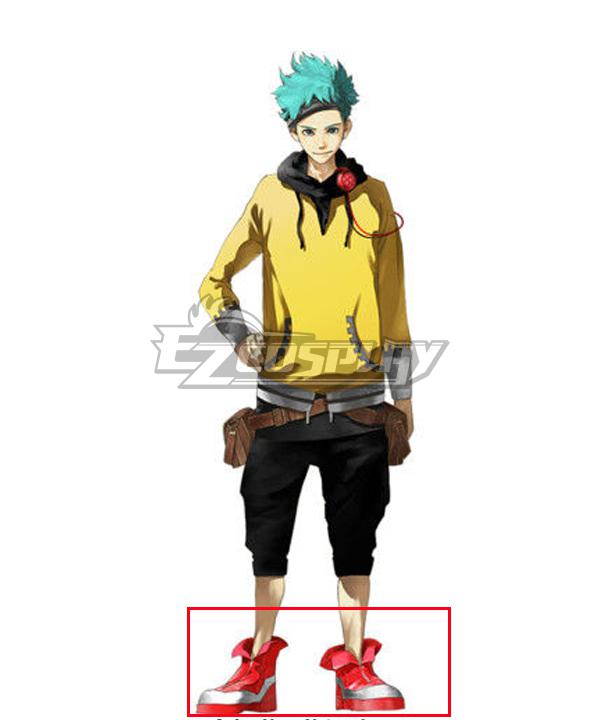 Anonymous;Code Pollon Takaoka Red Cosplay Shoes