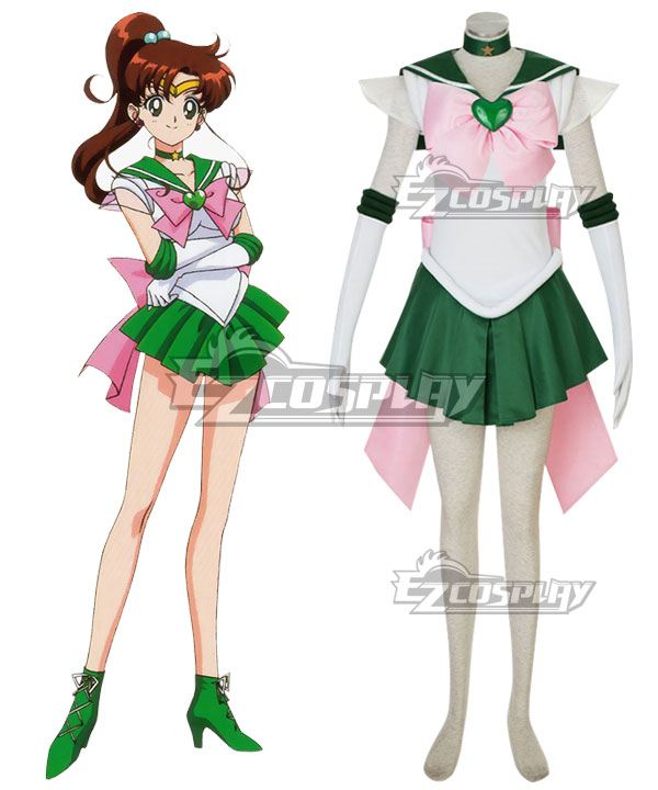 Sailor Moon SuperS Makoto Kino Sailor Jupiter Cosplay Costume