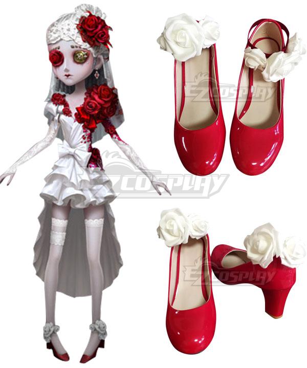 Identity V Perfumer Vera Nair Crimson Bride Halloween Red Cosplay Shoes