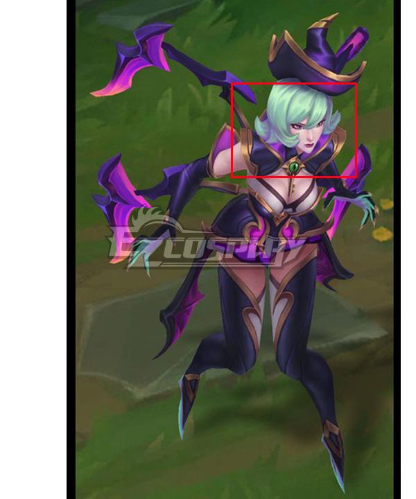League Of Legends LOL Bewitching Elise Green Cosplay Wig