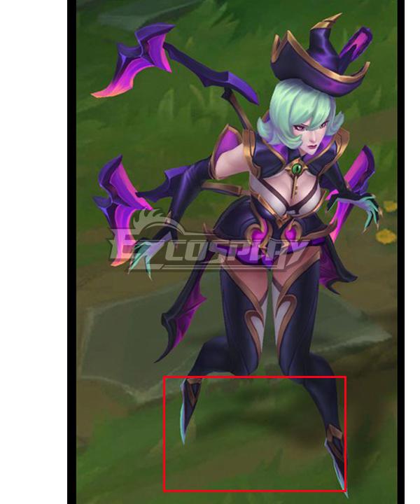 League Of Legends LOL Bewitching Elise Silver Copslay Shoes