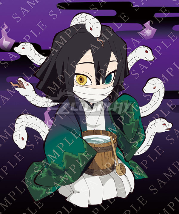 Demon Slayer: Kimetsu no Yaiba Happy Halloween 2020 Obanai Iguro Cosplay Costume
