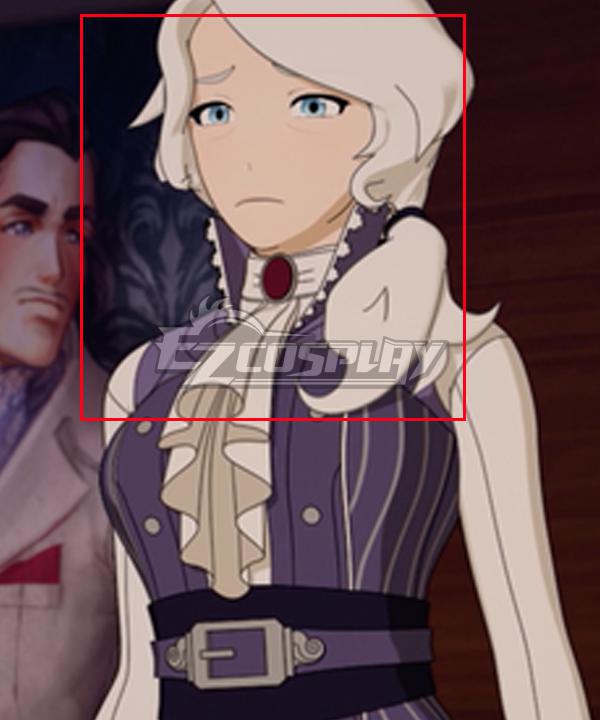 RWBY Volume 8 Willow Schnee Silver Cosplay Wig