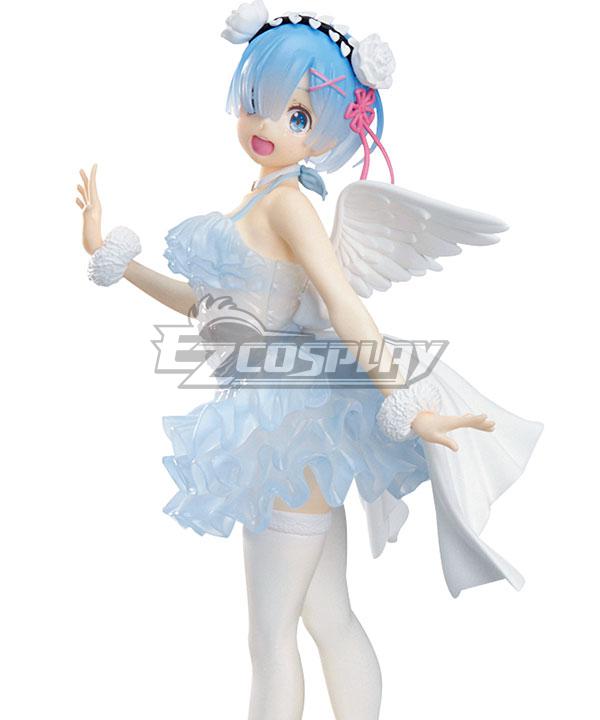 Re: Life In A Different World From Zero Rem Angel Cosplay Costume - B Edition