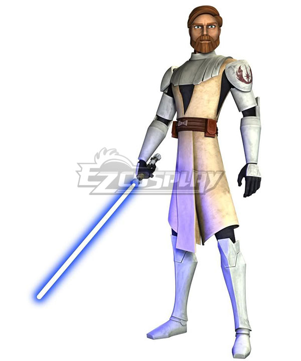Star Wars: The Clone Wars Obi-Wan Kenobi Cosplay Costume