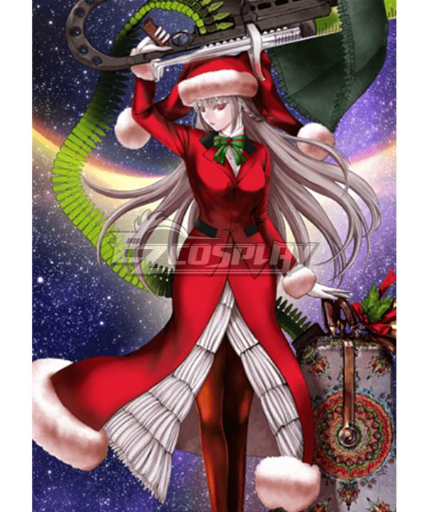 Fate Grand Order Archer Nightingale Santa Cosplay Costume