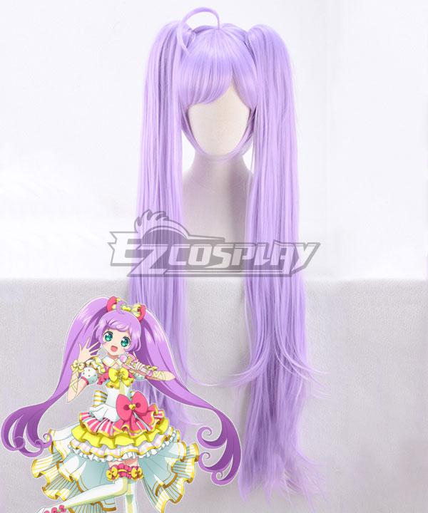 Pretty Cure Twinkle Ribbon Laala Manaka Purple Cosplay Wig