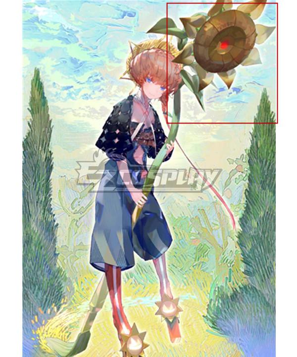 Fate Grand Order Foreigner Vincent Willem van Gogh Stage 1 Flower Cosplay Weapon Prop