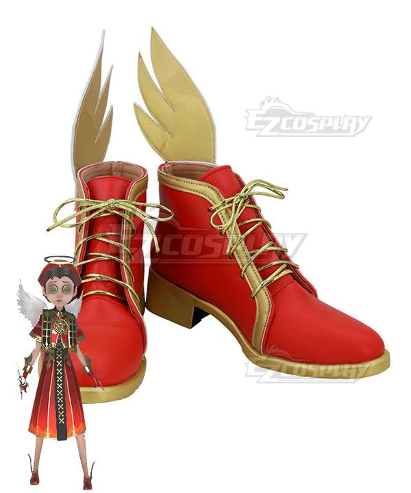 Identity V Doctor Emily Dyer Flaming Angel Red Cosplay Shoes