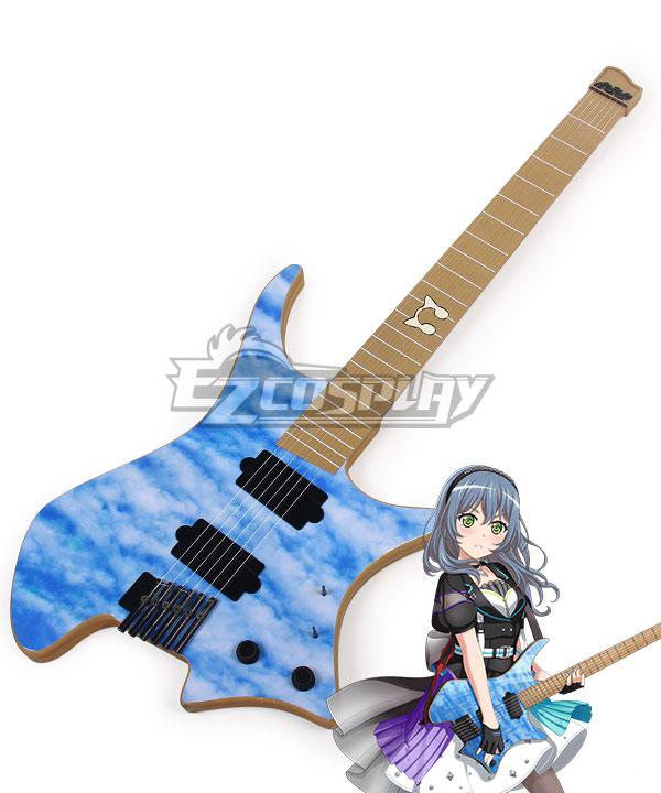 BanG Dream! RAS RAISE A SUILE Asahi Rokka LOCK Guitar Cosplay Weapon Prop