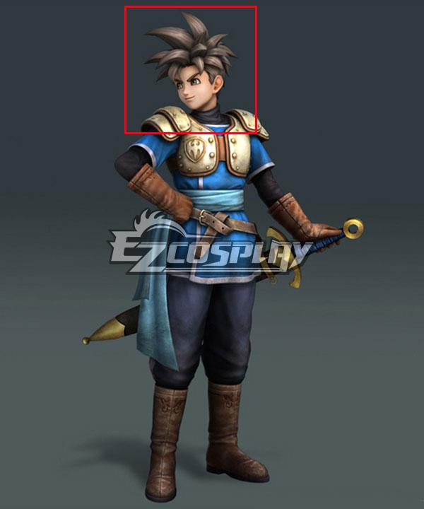 Dragon Quest Heroes Luceus Brown Cosplay Wig