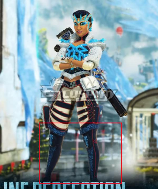 Apex legends Loba Holo-Day Black Shoes Cosplay Boots