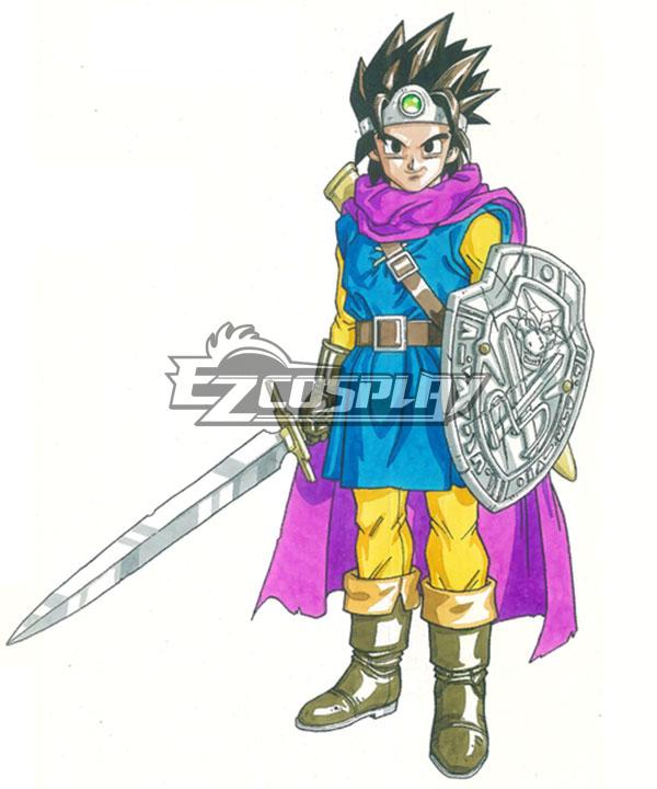 Dragon Quest III Hero Erdrick Cosplay Costume