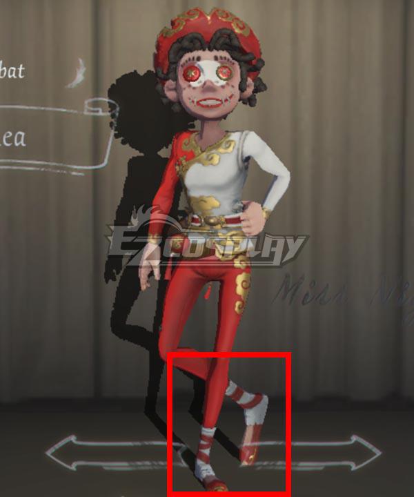 Identity V Acrobat Mike Morton Bohea Red Halloween Cosplay Shoes