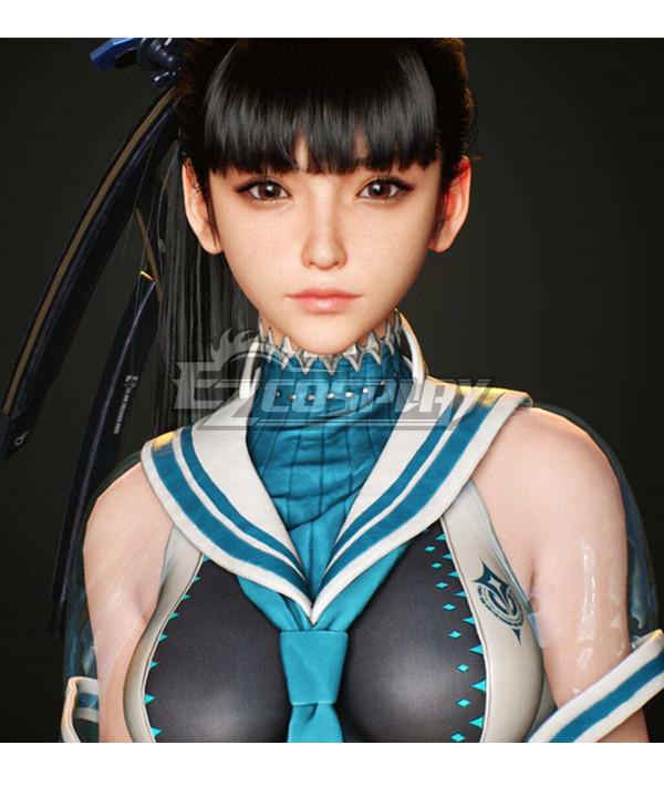 Project EVE Heroine Blue Cosplay Costume