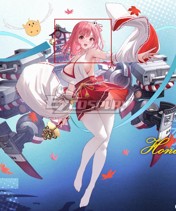 Azur Lane Dead or Alive Xtreme Venus Vacation Honoka Pink Cosplay Wig