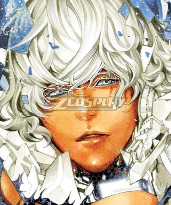 Platinum End Uryuu Kanade Silver Cosplay Wig