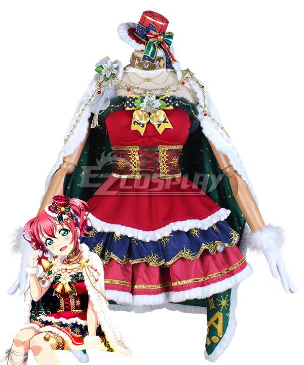 LoveLive! Sunshine! Aqours Ruby Kurosawa Christmas Cosplay Costume