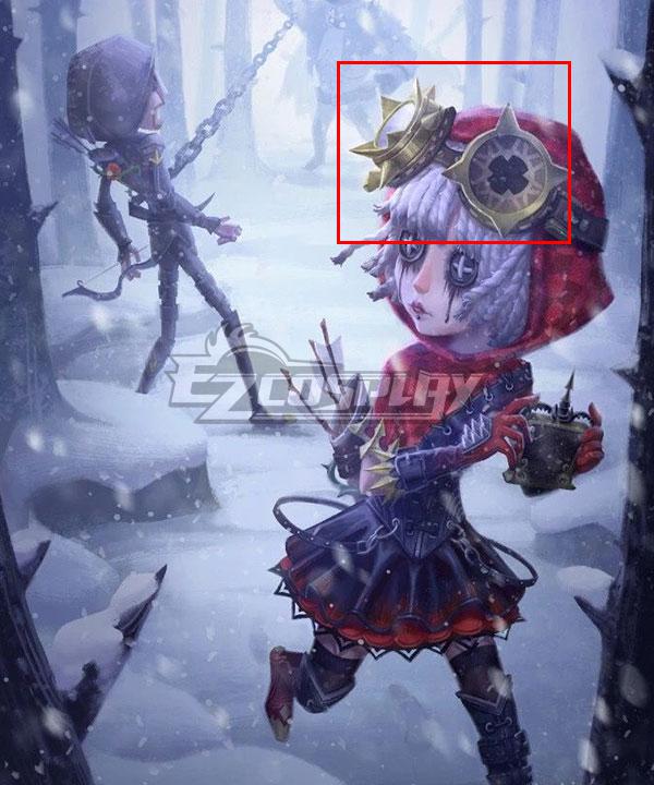 Identity V Mechanic Tracy Reznik Little Red Riding Hood Glasses Cosplay Accessory Prop