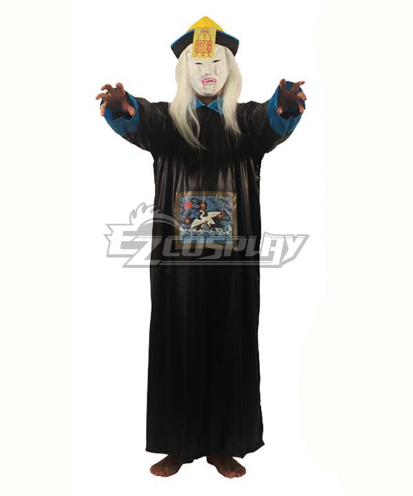 Qing Dynasty Hopping Vampire Black B Version Halloween Cosplay Costume