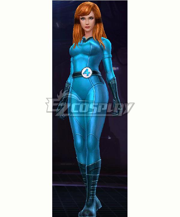 Marvel Future Fight Crystal Crystalia Amaquelin Fantastic Four Halloween Cosplay Costume