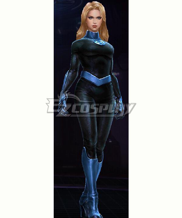 Marvel Future Fight Invisible Woman Susan Sue Storm Halloween Cosplay Costume