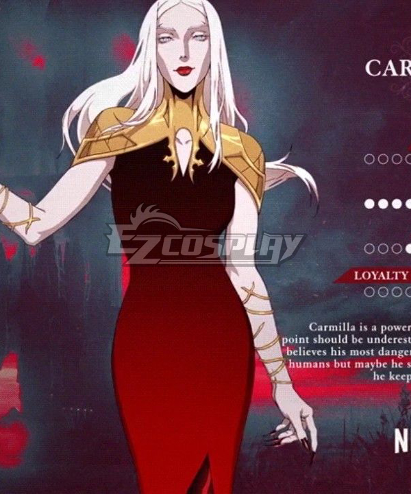 

Netflix Castlevania Carmilla Cosplay Costume