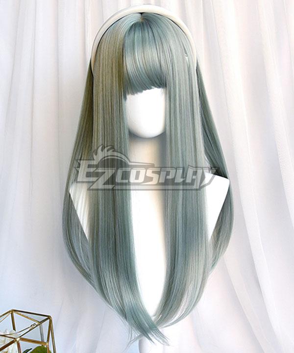 Japan Harajuku Lolita Series Emerald Green Cosplay Wig