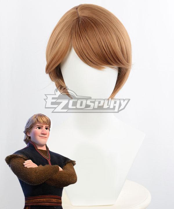 Disney Frozen 2 Kristoff Brown Cosplay Wig - B Edition
