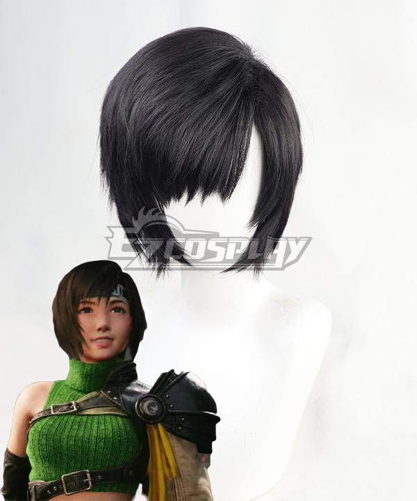 Final Fantasy VII Remake Intergrade FF7 Yuffie Kisaragi Black Cosplay Wig