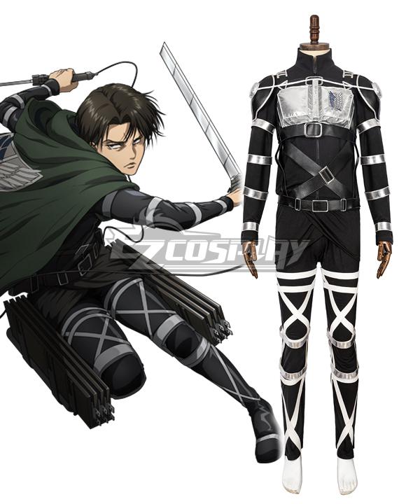 Attack On Titan Shingeki No Kyojin Final Season Levi Ackerman Cosplay Costume - 11