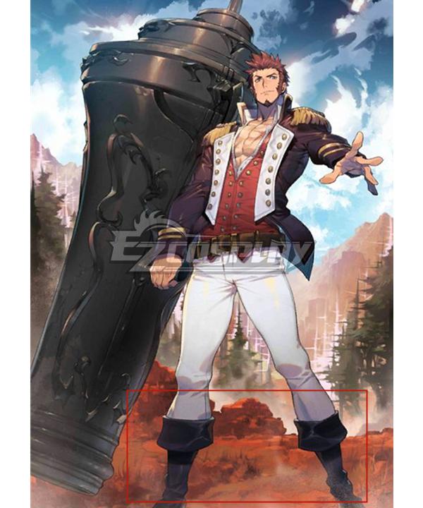 Fate Grand Order Archer Napoleon Black Shoes Cosplay Boots