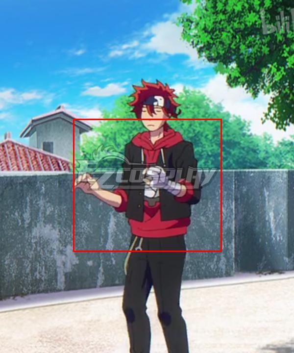 SK8 the Infinity SK∞ Reki Red Hoodie Cosplay Costume