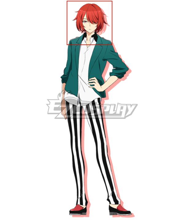 Pretty Boy Detective Club Bishonen Tanteidan Michiru Fukuroi Red Cosplay Wig